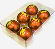 Kerstballen: Goud